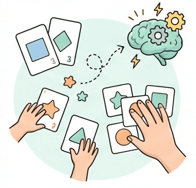 Игра руками → выше вовлечённость